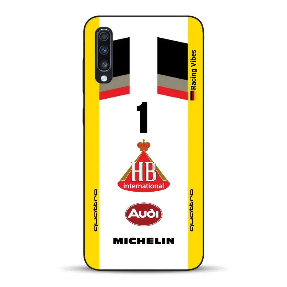 Audi Quattro S1 E2 Gruppe B Livery - Custodia per cellulare personalizzata per Samsung