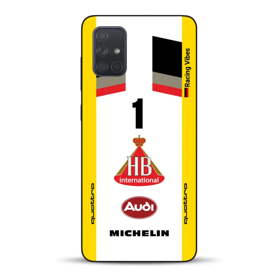Audi Quattro S1 E2 Gruppe B Livery - Custodia per cellulare personalizzata per Samsung