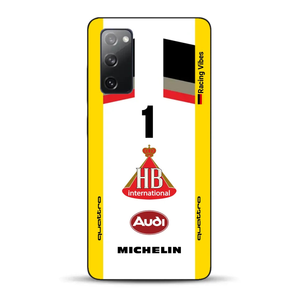 Audi Quattro S1 E2 Gruppe B Livery - Custodia per cellulare personalizzata per Samsung