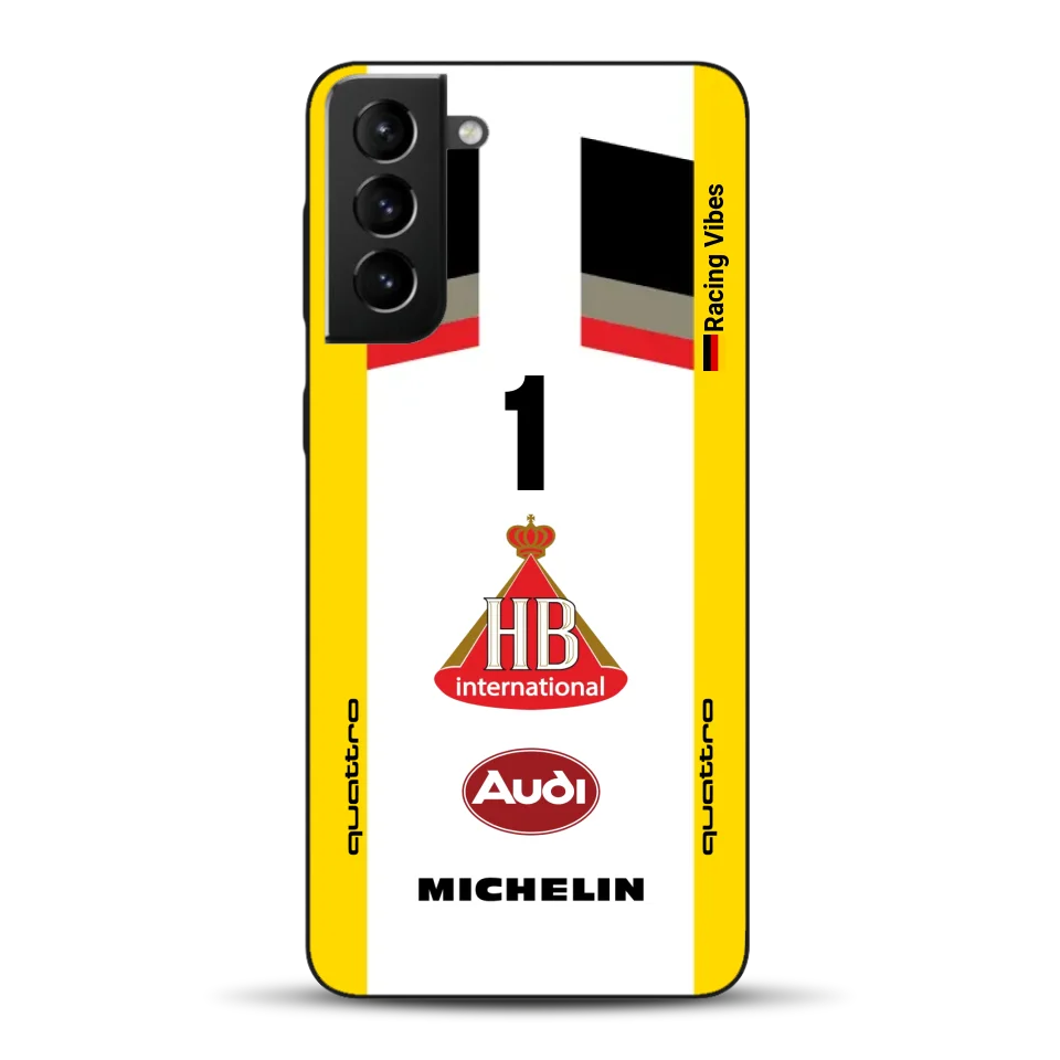 Audi Quattro S1 E2 Gruppe B Livery - Custodia per cellulare personalizzata per Samsung