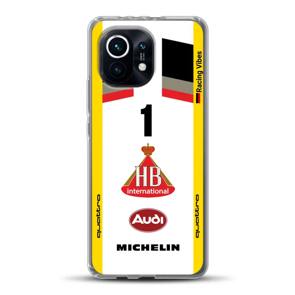 Audi Quattro S1 E2 Gruppe B Livery - Individuelle Handyhülle für Xiaomi