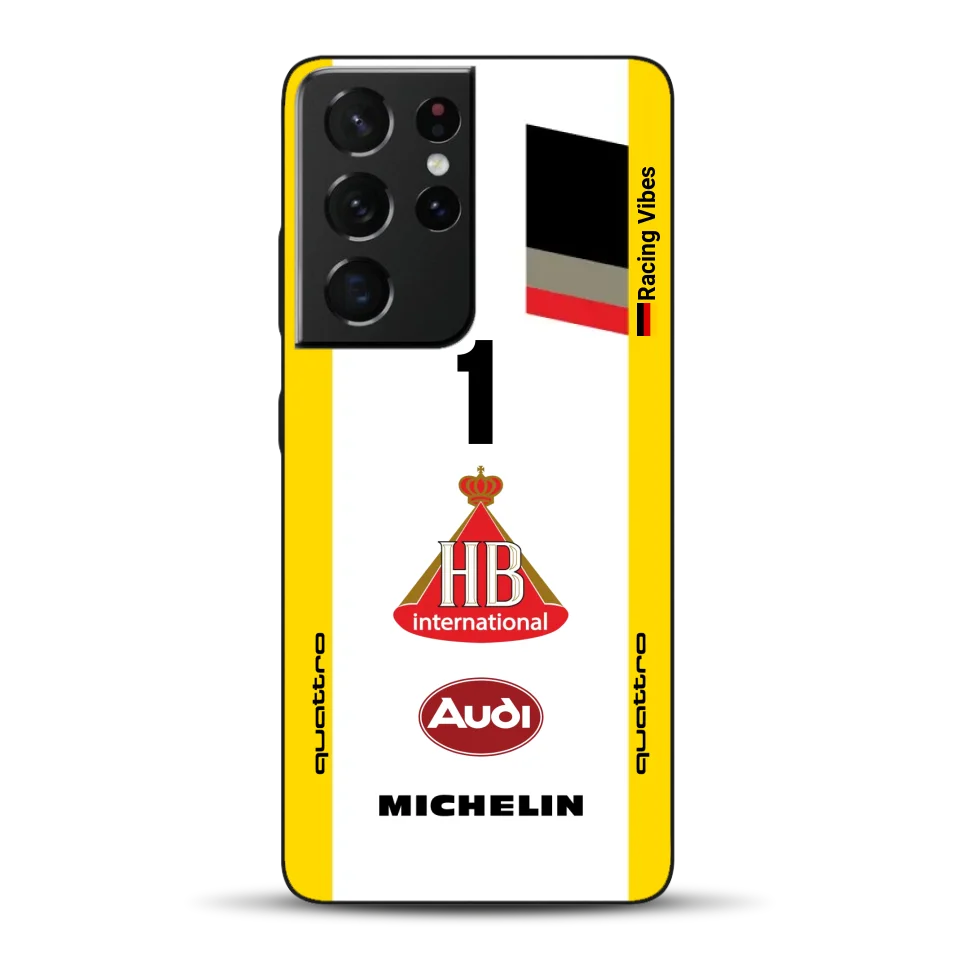 Audi Quattro S1 E2 Gruppe B Livery - Custodia per cellulare personalizzata per Samsung
