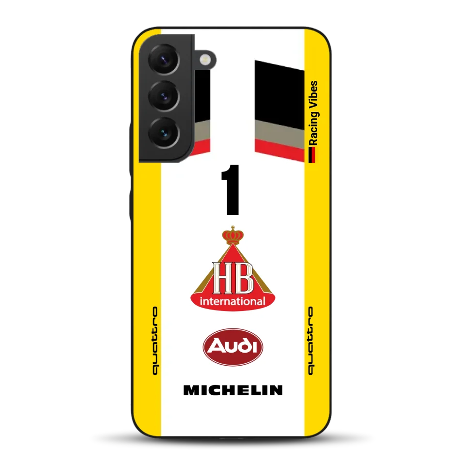 Audi Quattro S1 E2 Gruppe B Livery - Custodia per cellulare personalizzata per Samsung