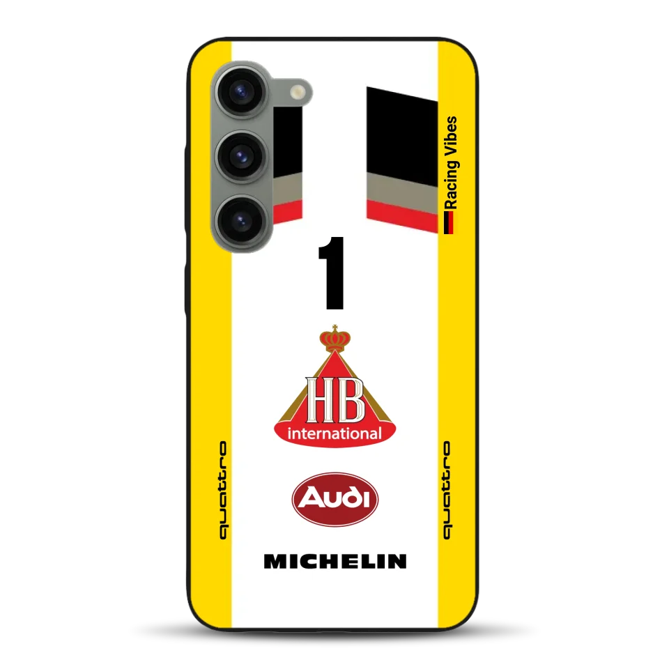 Audi Quattro S1 E2 Gruppe B Livery - Custodia per cellulare personalizzata per Samsung