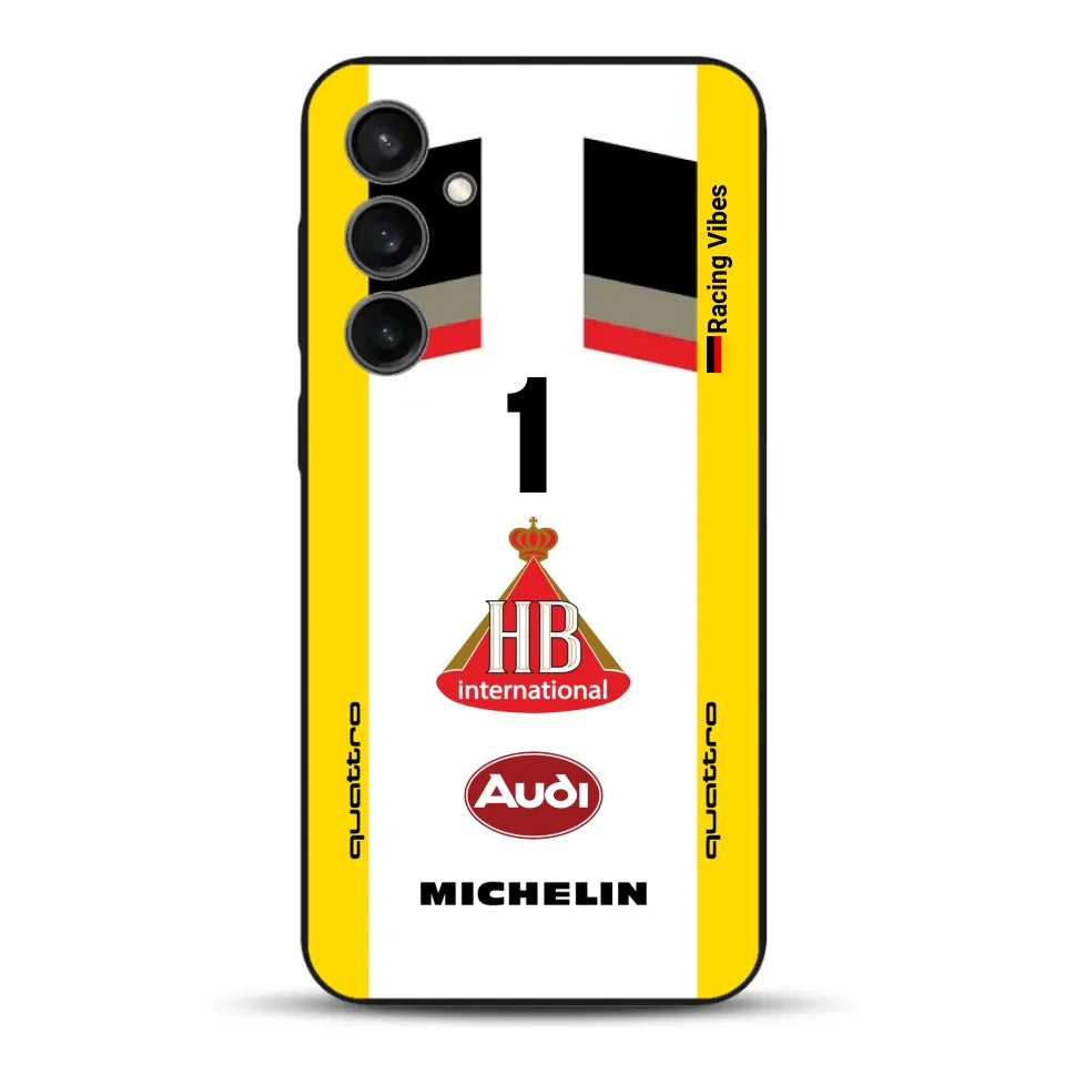 Audi Quattro S1 E2 Gruppe B Livery - Custodia per cellulare personalizzata per Samsung