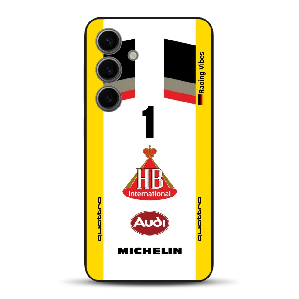 Audi Quattro S1 E2 Gruppe B Livery - Custodia per cellulare personalizzata per Samsung