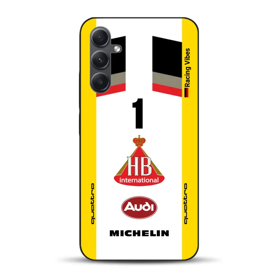 Audi Quattro S1 E2 Gruppe B Livery - Custodia per cellulare personalizzata per Samsung