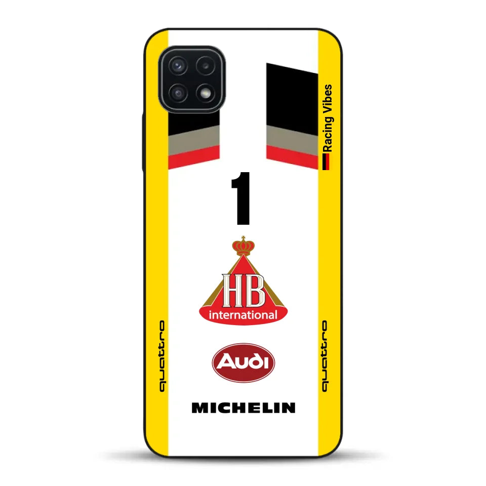 Audi Quattro S1 E2 Gruppe B Livery - Custodia per cellulare personalizzata per Samsung