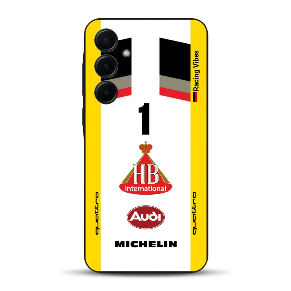 Audi Quattro S1 E2 Gruppe B Livery - Custodia per cellulare personalizzata per Samsung