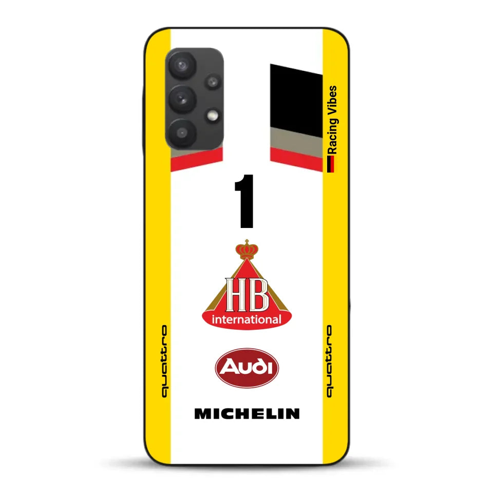 Audi Quattro S1 E2 Gruppe B Livery - Custodia per cellulare personalizzata per Samsung