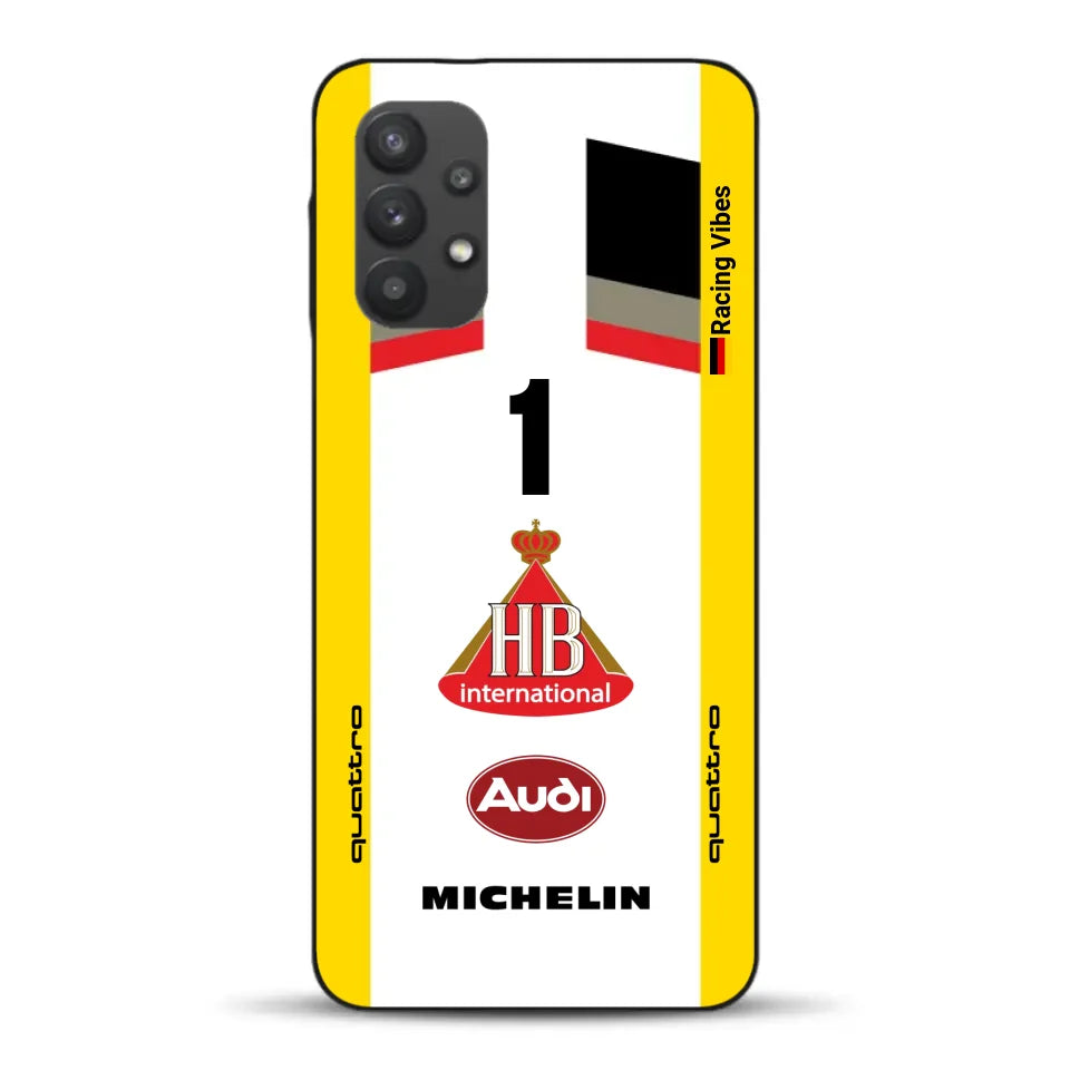 Audi Quattro S1 E2 Gruppe B Livery - Custodia per cellulare personalizzata per Samsung