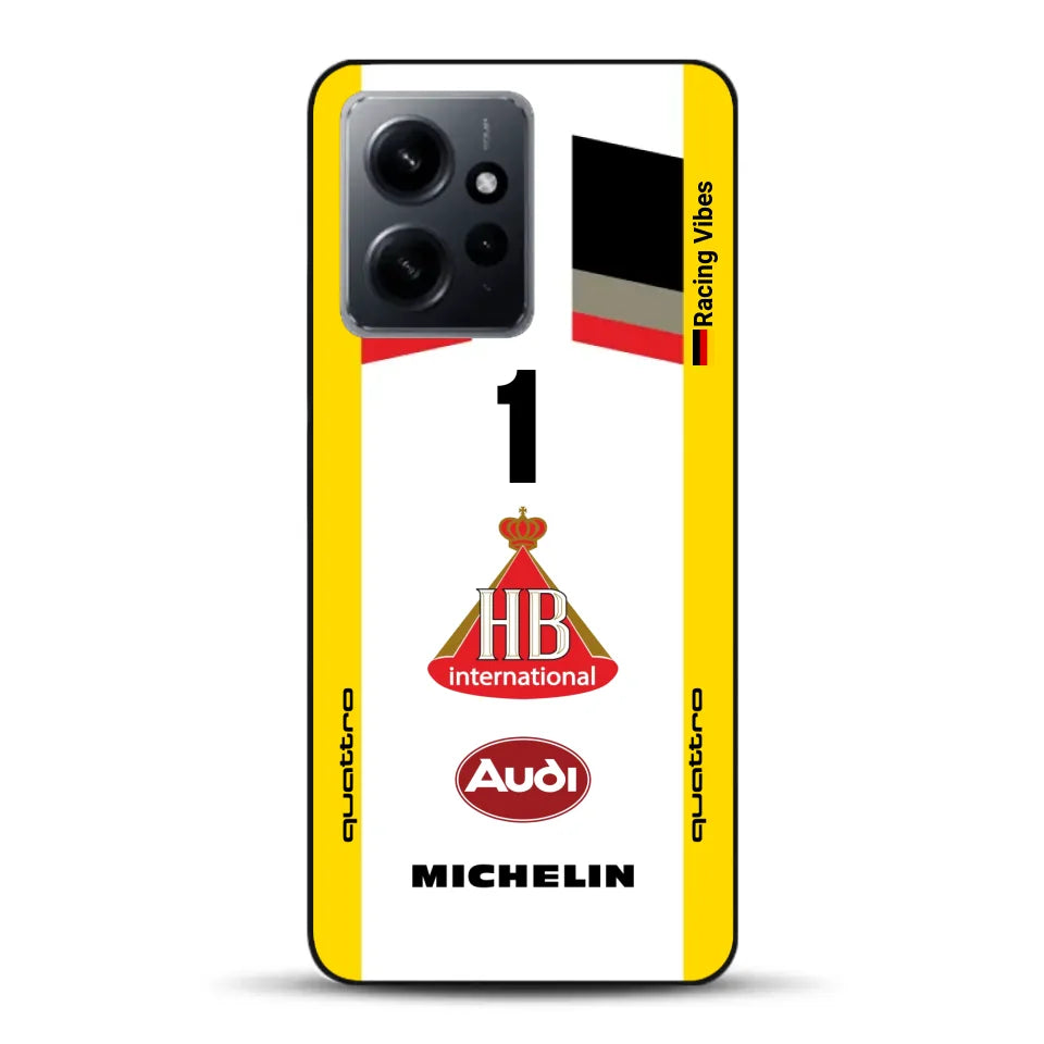 Audi Quattro S1 E2 Gruppe B Livery - Individuelle Handyhülle für Xiaomi