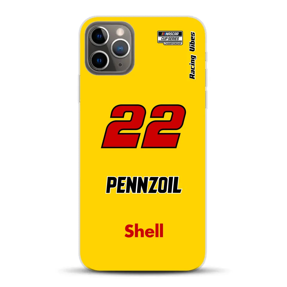Nascar Joey Logano Champion 2024 Livery - Personnalisé coque pour iPhone