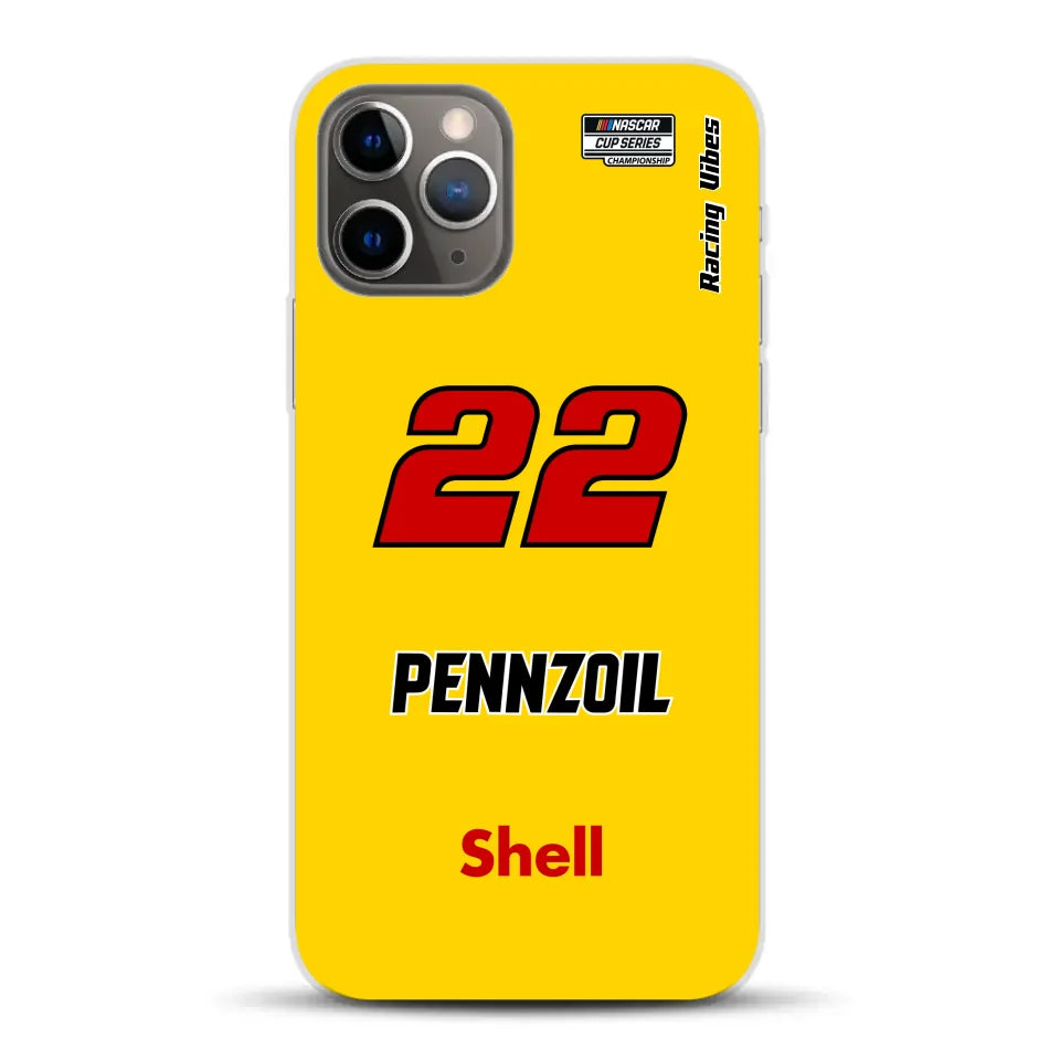 Nascar Joey Logano Champion 2024 Livery - Individuelle Handyhülle für iPhone