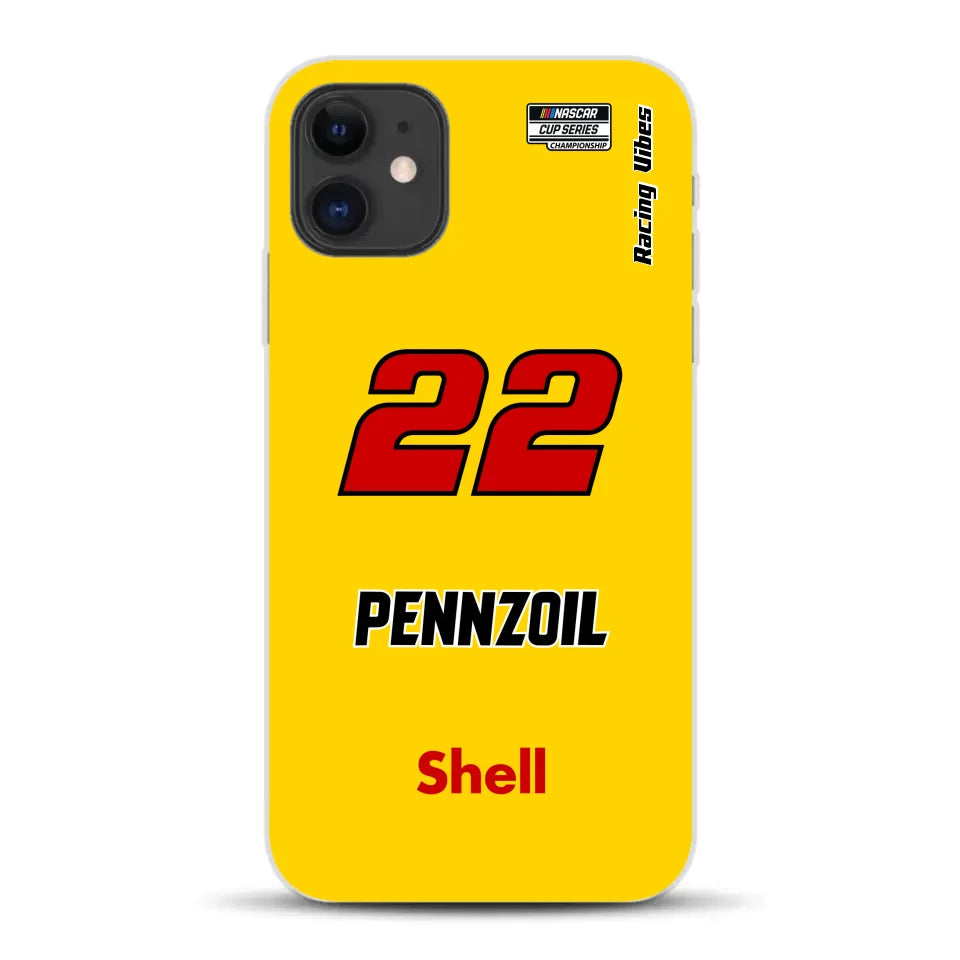 Nascar Joey Logano Champion 2024 Livery - Personnalisé coque pour iPhone