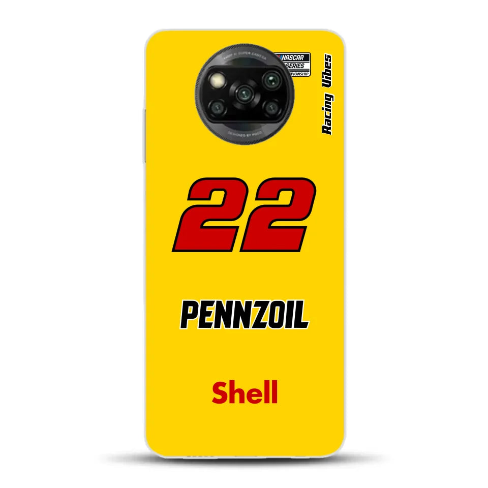 Nascar Joey Logano Champion 2024 Livery - Custodia per cellulare personalizzata per Xiaomi
