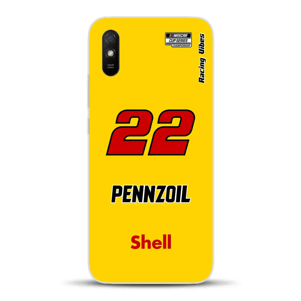 Nascar Joey Logano Champion 2024 Livery - Custodia per cellulare personalizzata per Xiaomi