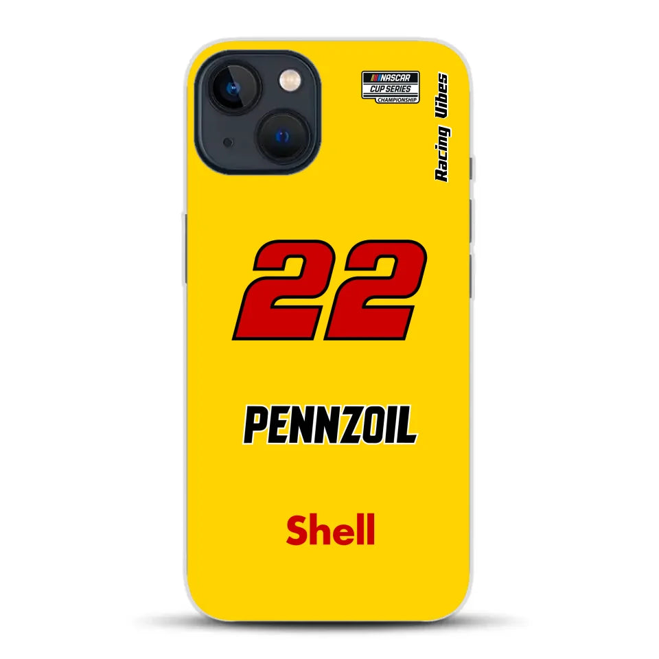 Nascar Joey Logano Champion 2024 Livery - Individuelle Handyhülle für iPhone