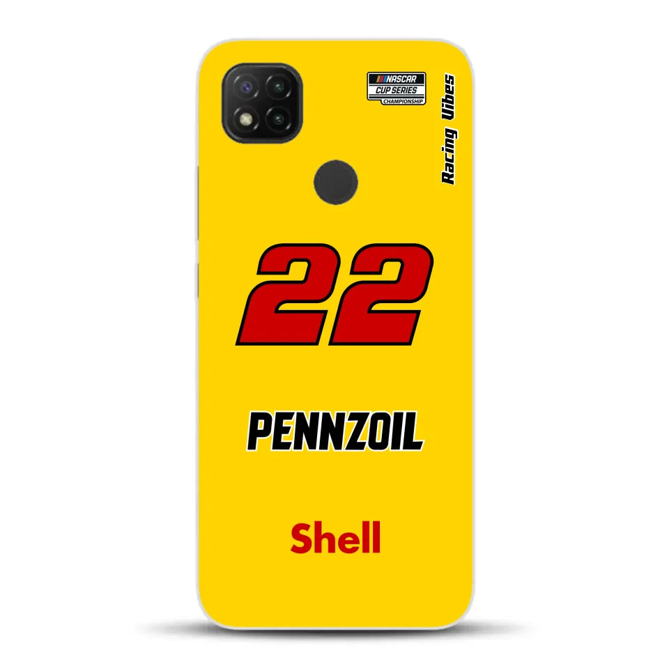 Nascar Joey Logano Champion 2024 Livery - Custodia per cellulare personalizzata per Xiaomi