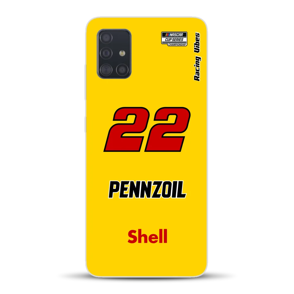 Nascar Joey Logano Champion 2024 Livery - Custodia per cellulare personalizzata per Samsung