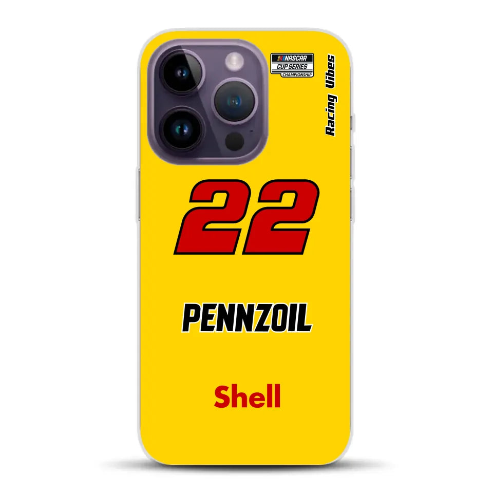Nascar Joey Logano Champion 2024 Livery - Individuelle Handyhülle für iPhone