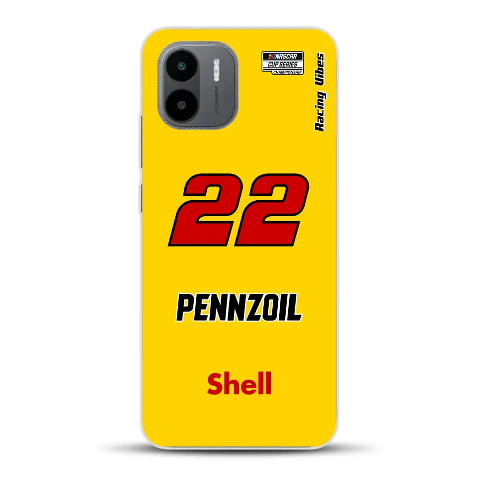 Nascar Joey Logano Champion 2024 Livery - Custodia per cellulare personalizzata per Xiaomi