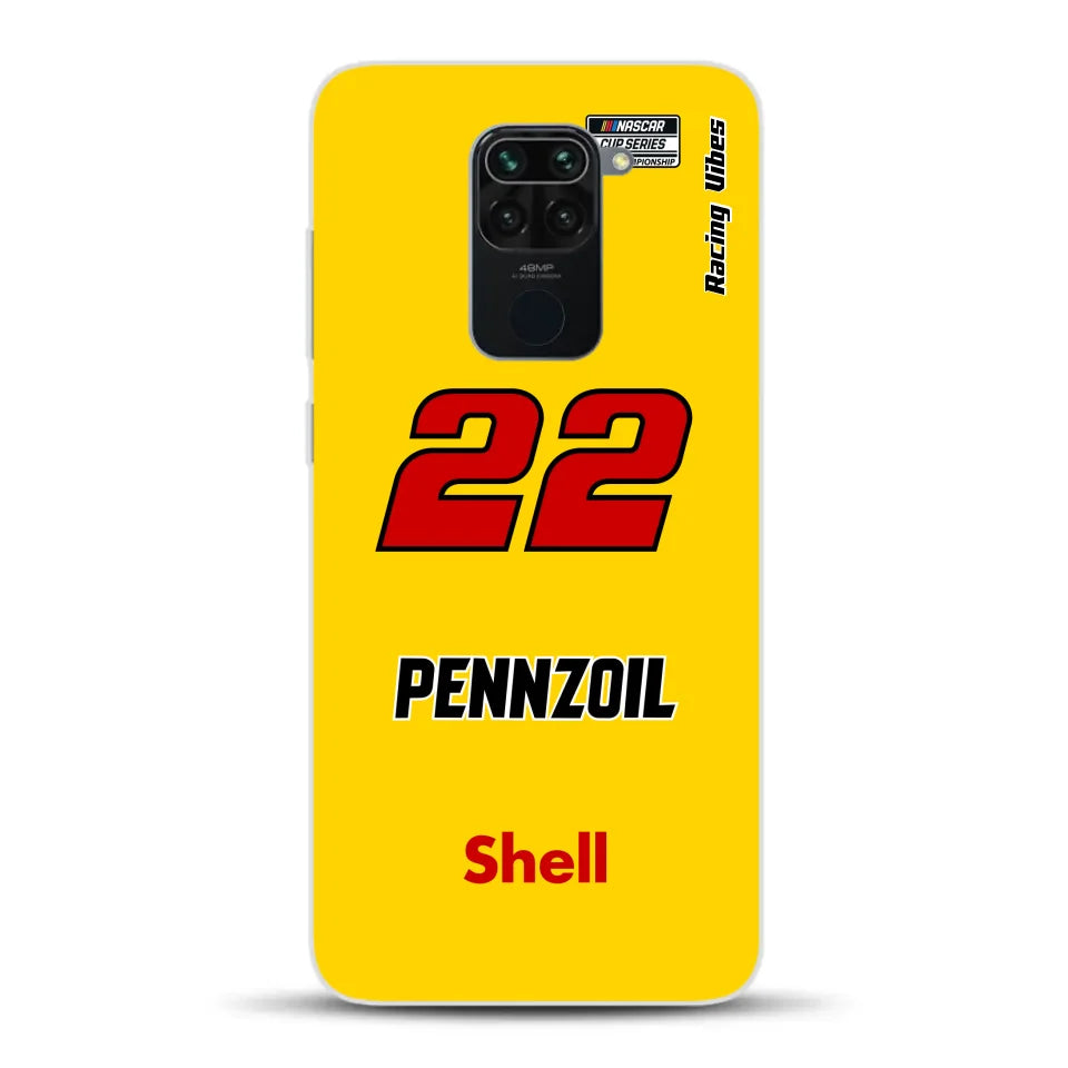 Nascar Joey Logano Champion 2024 Livery - Custodia per cellulare personalizzata per Xiaomi