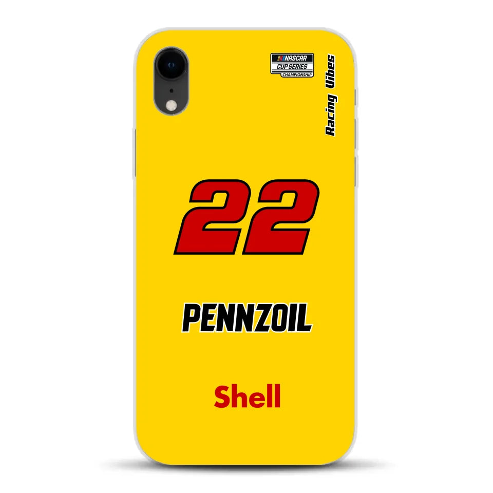 Nascar Joey Logano Champion 2024 Livery - Individuelle Handyhülle für iPhone