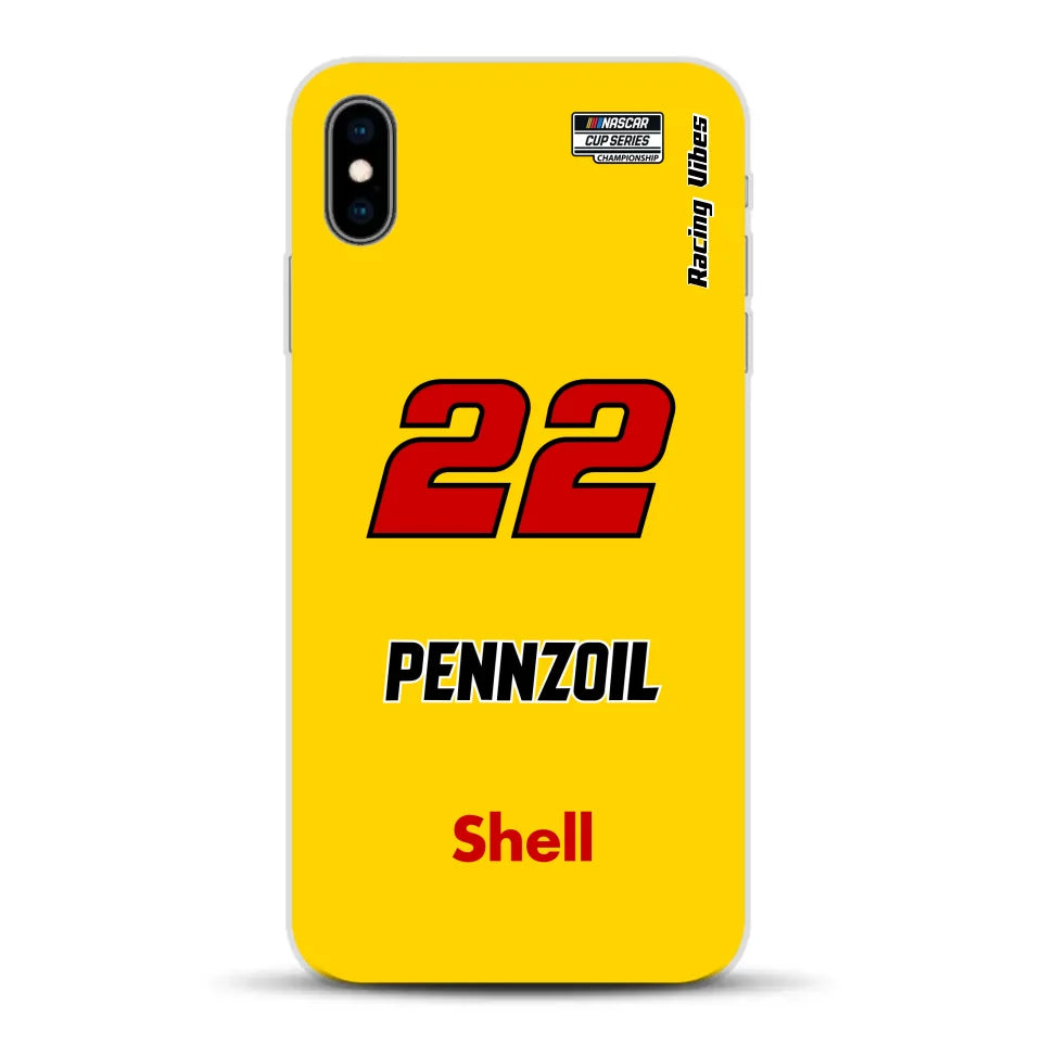 Nascar Joey Logano Champion 2024 Livery - Individuelle Handyhülle für iPhone