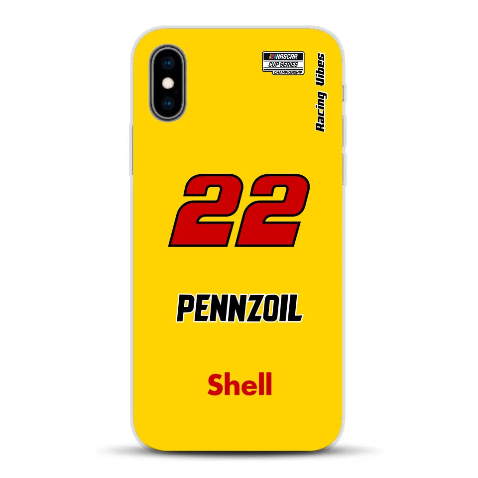 Nascar Joey Logano Champion 2024 Livery - Individuelle Handyhülle für iPhone