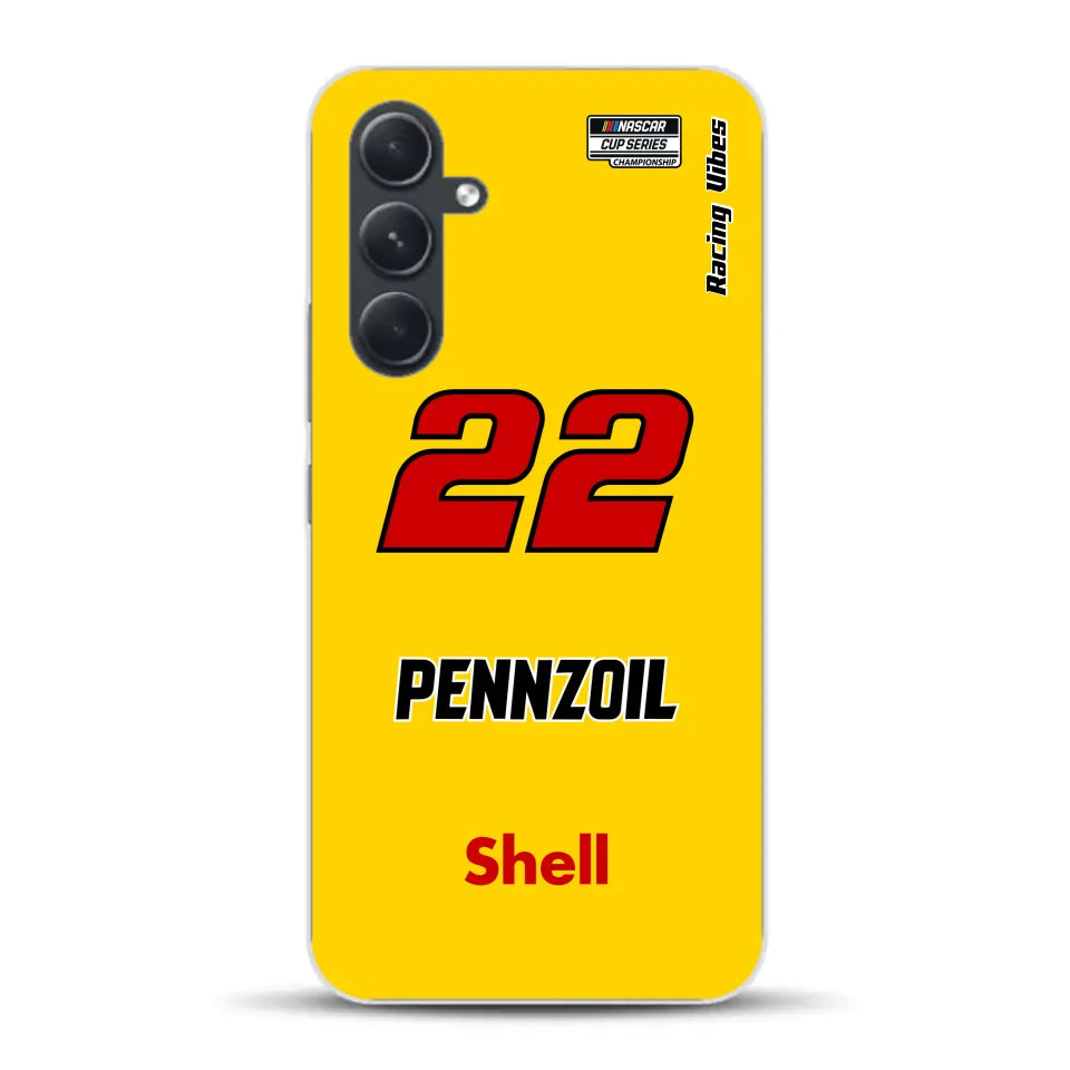 Nascar Joey Logano Champion 2024 Livery - Custodia per cellulare personalizzata per Samsung