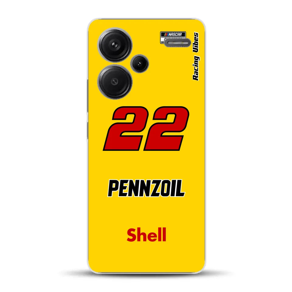 Nascar Joey Logano Champion 2024 Livery - Custodia per cellulare personalizzata per Xiaomi