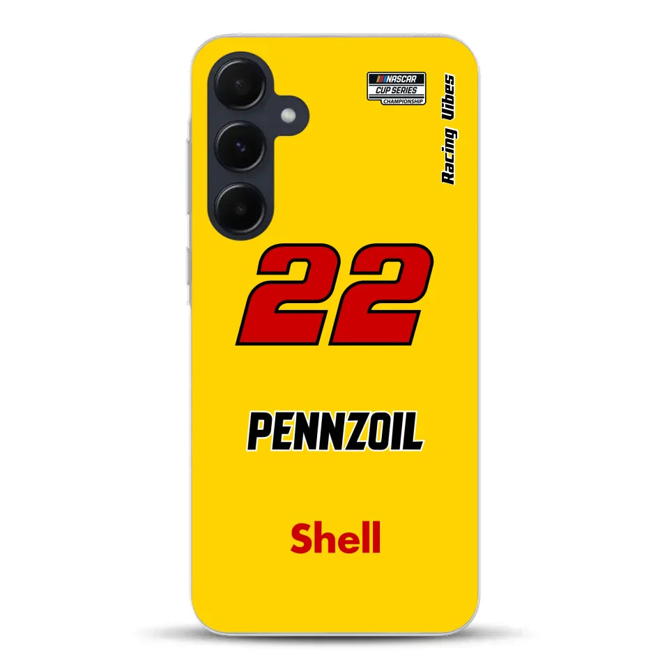 Nascar Joey Logano Champion 2024 Livery - Custodia per cellulare personalizzata per Samsung