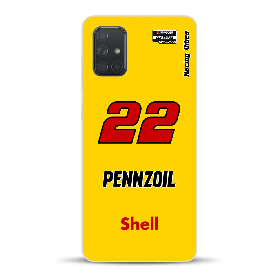 Nascar Joey Logano Champion 2024 Livery - Custodia per cellulare personalizzata per Samsung