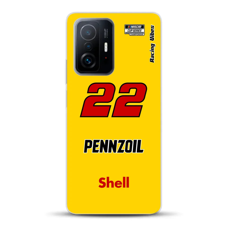 Nascar Joey Logano Champion 2024 Livery - Custodia per cellulare personalizzata per Xiaomi