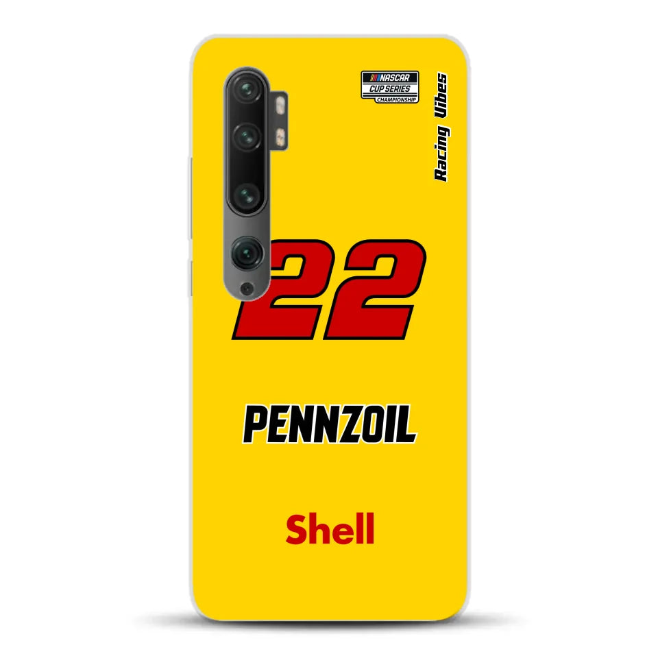 Nascar Joey Logano Champion 2024 Livery - Custodia per cellulare personalizzata per Xiaomi