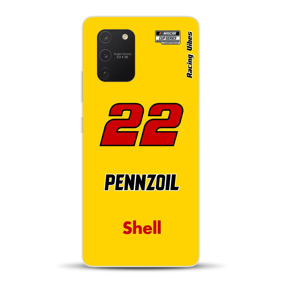 Nascar Joey Logano Champion 2024 Livery - Custodia per cellulare personalizzata per Samsung