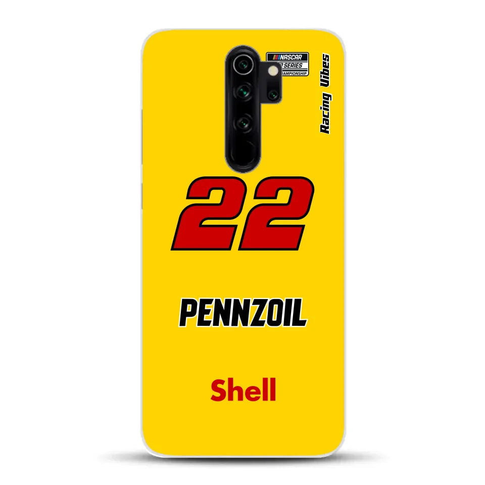 Nascar Joey Logano Champion 2024 Livery - Custodia per cellulare personalizzata per Xiaomi