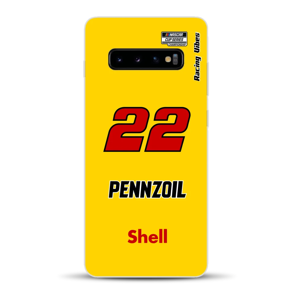 Nascar Joey Logano Champion 2024 Livery - Custodia per cellulare personalizzata per Samsung