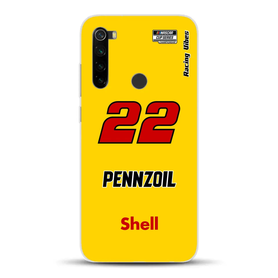 Nascar Joey Logano Champion 2024 Livery - Custodia per cellulare personalizzata per Xiaomi
