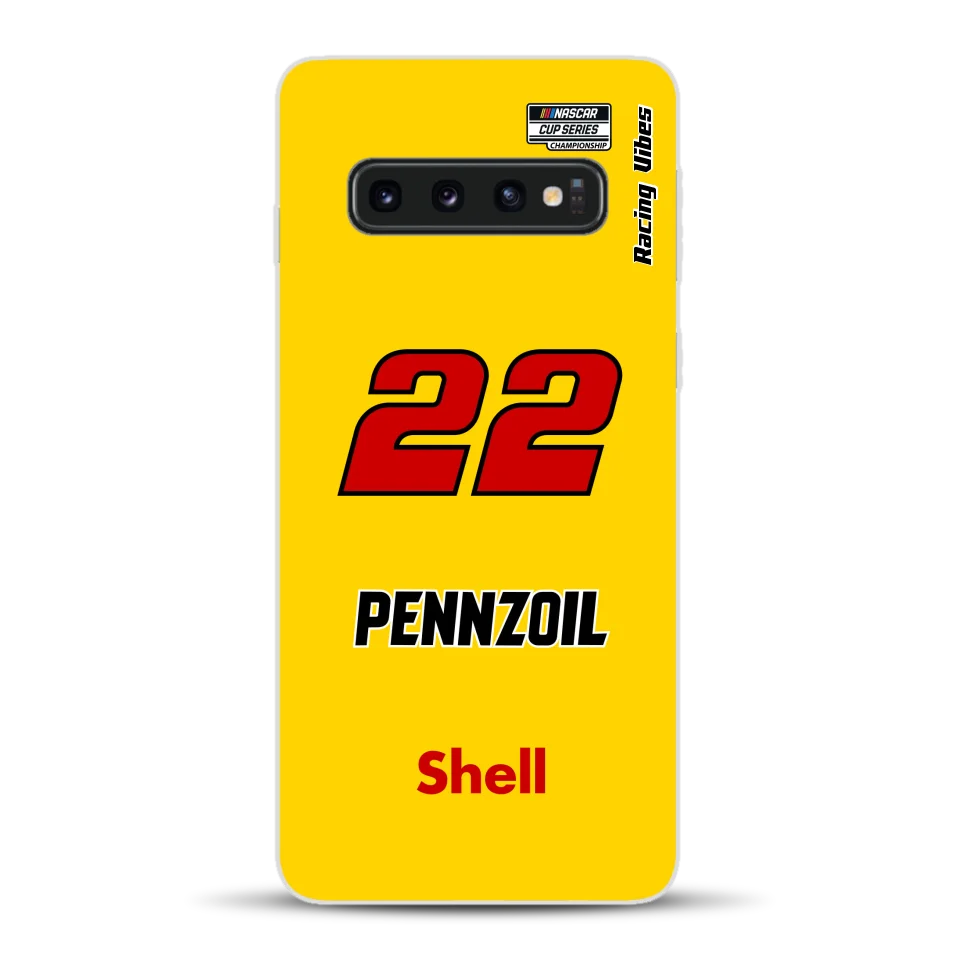 Nascar Joey Logano Champion 2024 Livery - Custodia per cellulare personalizzata per Samsung