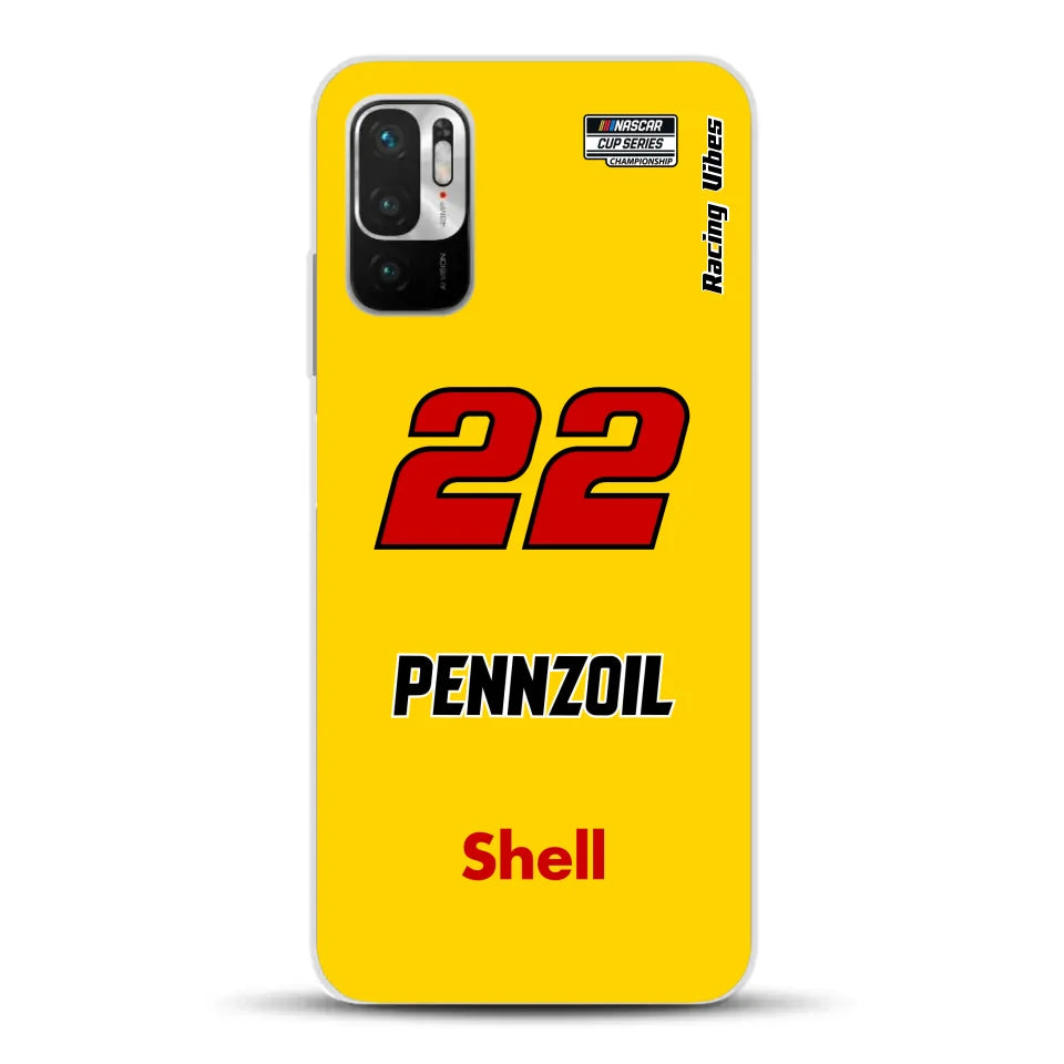 Nascar Joey Logano Champion 2024 Livery - Custodia per cellulare personalizzata per Xiaomi