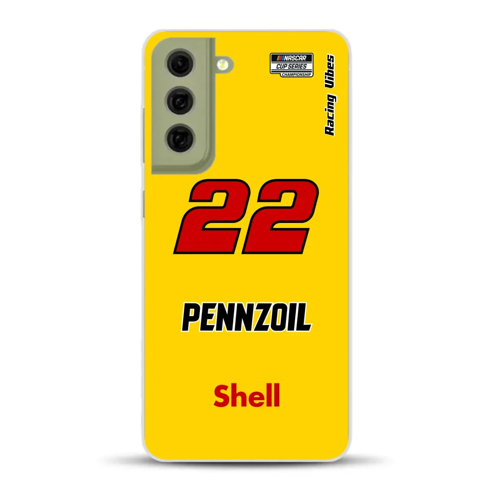 Nascar Joey Logano Champion 2024 Livery - Custodia per cellulare personalizzata per Samsung
