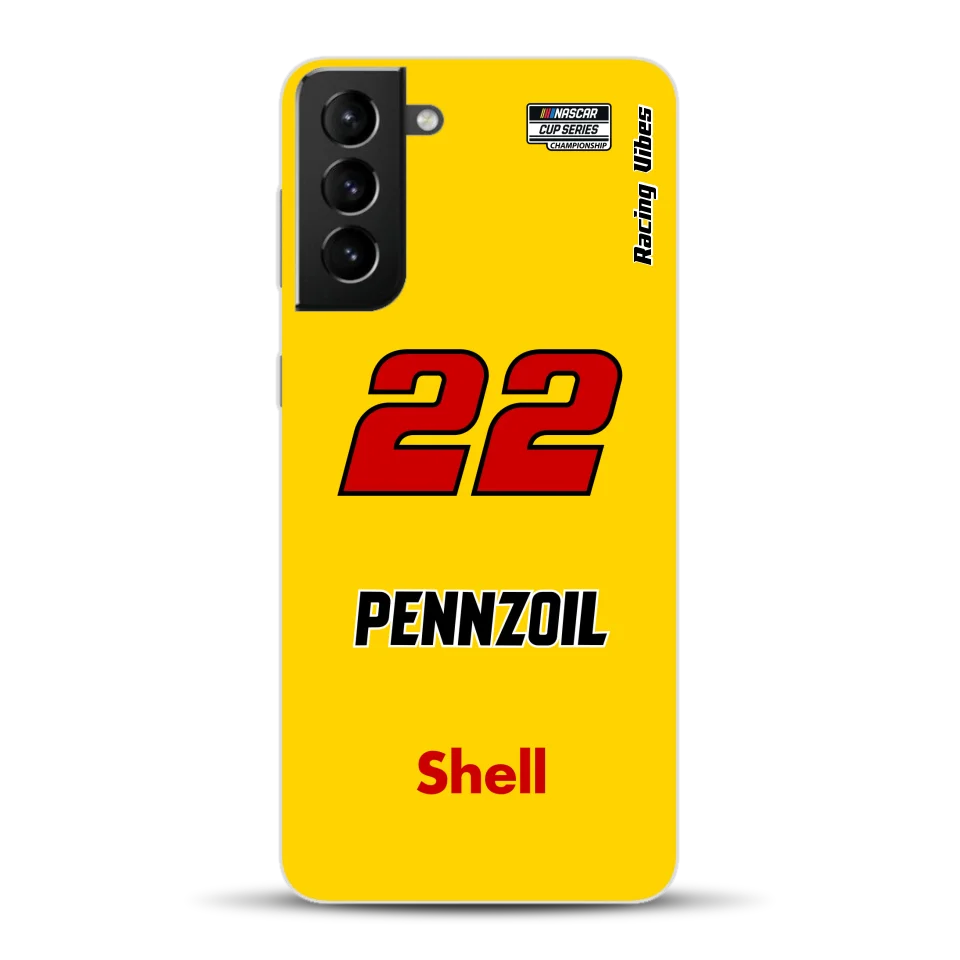 Nascar Joey Logano Champion 2024 Livery - Custodia per cellulare personalizzata per Samsung