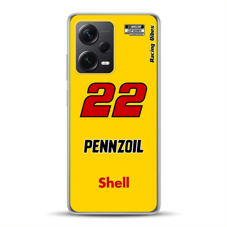 Nascar Joey Logano Champion 2024 Livery - Custodia per cellulare personalizzata per Xiaomi
