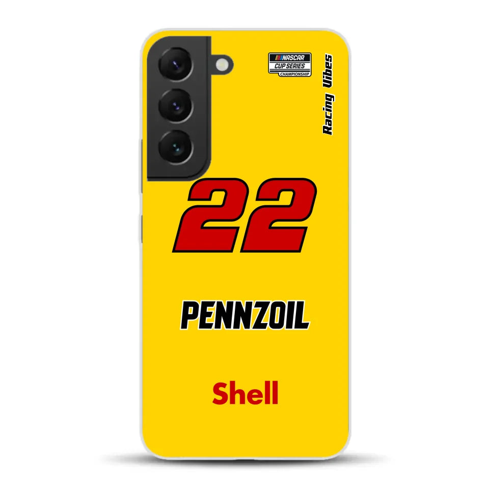 Nascar Joey Logano Champion 2024 Livery - Custodia per cellulare personalizzata per Samsung