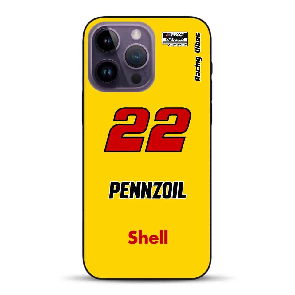 Nascar Joey Logano Champion 2024 Livery - Individuelle Handyhülle für iPhone