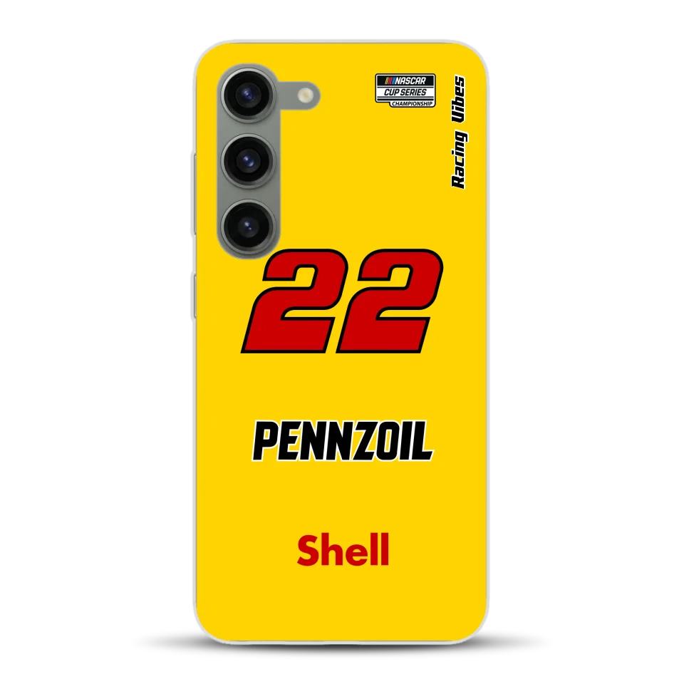 Nascar Joey Logano Champion 2024 Livery - Custodia per cellulare personalizzata per Samsung