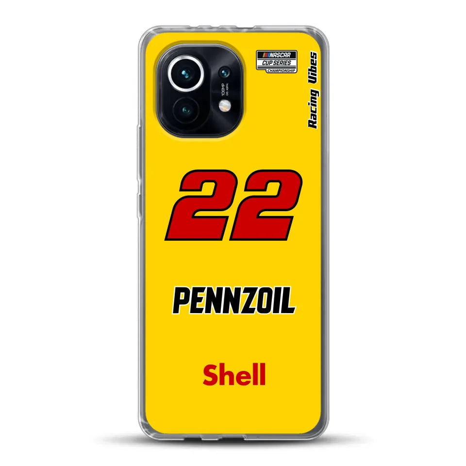Nascar Joey Logano Champion 2024 Livery - Custodia per cellulare personalizzata per Xiaomi