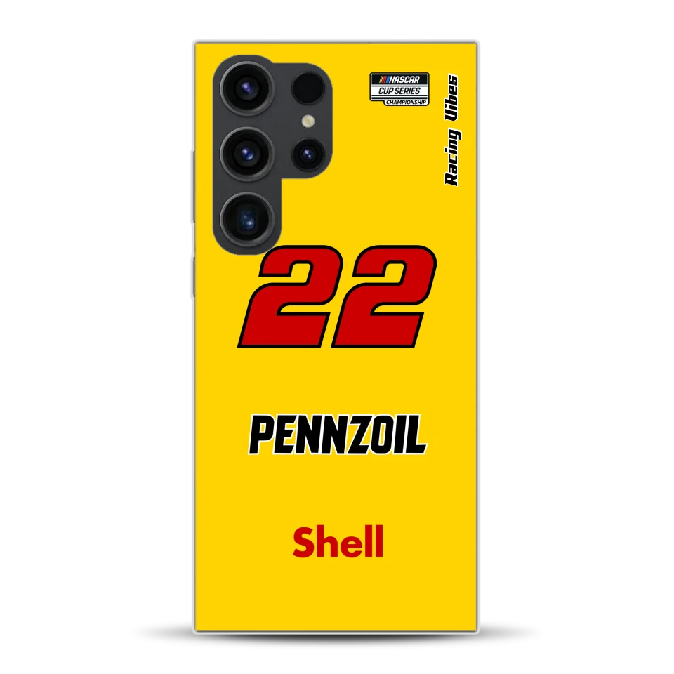 Nascar Joey Logano Champion 2024 Livery - Custodia per cellulare personalizzata per Samsung